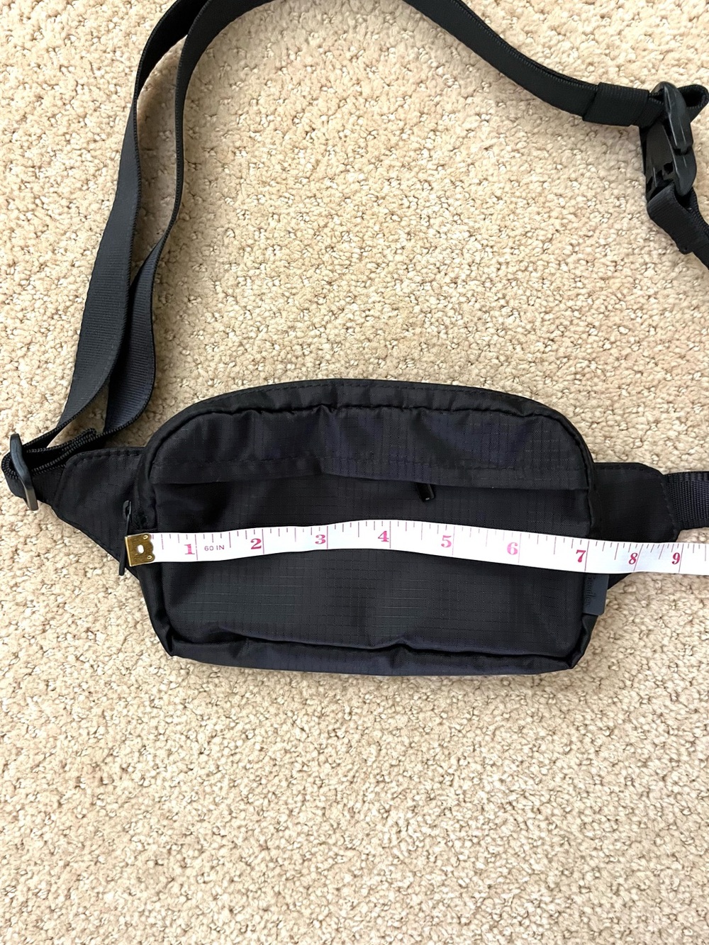 NWT Vera Bradley Mini Belt Bag in Black Noir - Picture 11 of 12